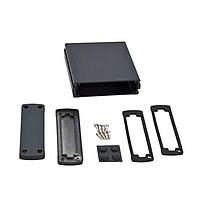 Bud Industries EXN-23354-BK PCB Enclosure Extruded Aluminum Enclosure Black (1.4 X 4.5 X 4.7 In)