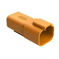 Amphenol SINE Systems AT04-4P-ORG Connectors A SERIES-AT-CONNECTORS