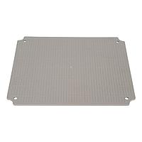 Bud Industries PTX-22422-P Internal Panel PTH MOUNTING PLATE_ ABS PLASTIC