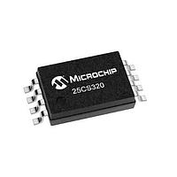 Microchip Technology 25CS320-I/ST EEPROM 32 Kbit SPI SERIAL  w/ECC, 8-TSSOP Bulk, 85C Industrial