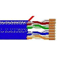 Belden 7989P 0131000 Composite Audio and Video Cable 23AWG 4PR UNSHLD 1000ft SPOOL DK BLU