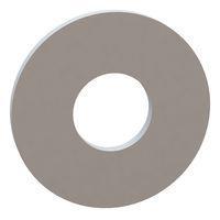 Essentra Components 17W04604 Flat Washer Flat Washer, .182 ID, .457 OD, .032 Thick, Natural, Nylon