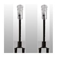 BIVAR SMFLP5-3.0 Flexible Light Pipes 3in LGTH, 1mm core Flexpipe, 7.0mm lens