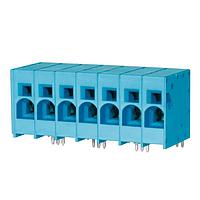 Same Sky (formerly CUI Devices) TBL008-1000-07BE Fixed Terminal Blocks Terminal block, screwless, 10.0, Horizontal, 7, Blue