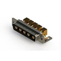 EDAC 629-5W5-640-5T4 Mixed Contact D-Sub Connectors Right-angle Power Combo D-Sub Connector