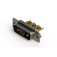 EDAC 627-3WK3622-4TA Mixed Contact D-Sub Connectors Vertical Combo Dsub