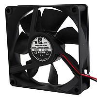 Orion Fans OD8020-24MB Axial DC Fan, 80x80x20mm, 24VDC, Medium Speed, Ball Bearing