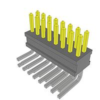 Samtec FTSH-108-01-L-D-RA Pin Strip High Reliability Header Strips