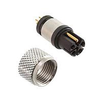 NorComp 858-LP5-20SRLS4 Connectors IP67 Female M12 Stainless steel 5 Position