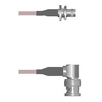 Amphenol Custom Cable Q-0A00F000H008i RF Cable Assemblies BNC-SJB/BNC-RP G142 8I