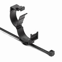 HellermannTyton 156-01564 LOC Locking Clamp to MOC Clip LOC Locking Clamp, 2025 mm, Unassembled to T50R Tie, PA66HIRHSUV, Black, 1000/ctn