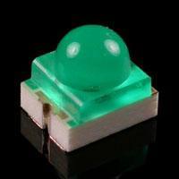 Kingbright APED3528SGT Single Color LEDs Super Grn Dome 568nm, 25mcd, 40 deg