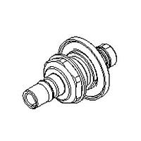Radiall F725E10000 Jam Nut Receptacle EZ-LUX RECEPTACLE D-HOLE NO BOOT