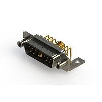 EDAC 629-11W1240-4T6 Mixed Contact D-Sub Connectors Right-angle Power Combo D-Sub Connector
