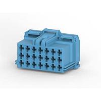 AMP Connectors - TE Connectivity 6-968975-1 Housings MCP2.8 GEH ASSY 21P