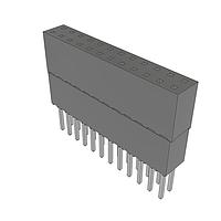 Samtec ESQ-112-59-L-D Sockets Elevated Socket Strip