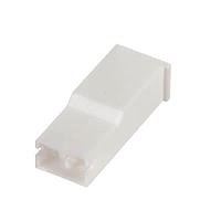 AMP Connectors - TE Connectivity 1-154719-1 Tab Housing PL 250 REC HSG 1P NYLON NAT