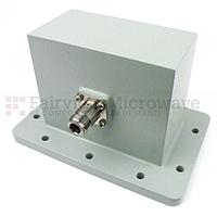 Fairview SMW430ACN WR-430 to N Female Waveguide to Coax Adapter UDR22 Flange With 1.7 GHz to 2.6 GHz Frequency Range For L-S Band