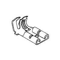 AMP Connectors - TE Connectivity 63604-1 (Cut Strip) Tab RECP .25 FLAG FAST Cut Strip of 100