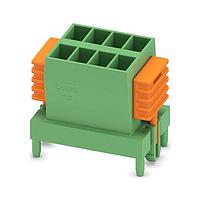 PHOENIX CONTACT 1016512 Pluggable Terminal Blocks PCB direct plug  nominal cross section: 1.5 mm  color: green  nominal current: 8 A  rated voltage (III/2): 160 V  contact surface: Tin  Number of potentials: 8  Number of rows: 2  Number of positions per row: 4  number of connections: 8  product rang
