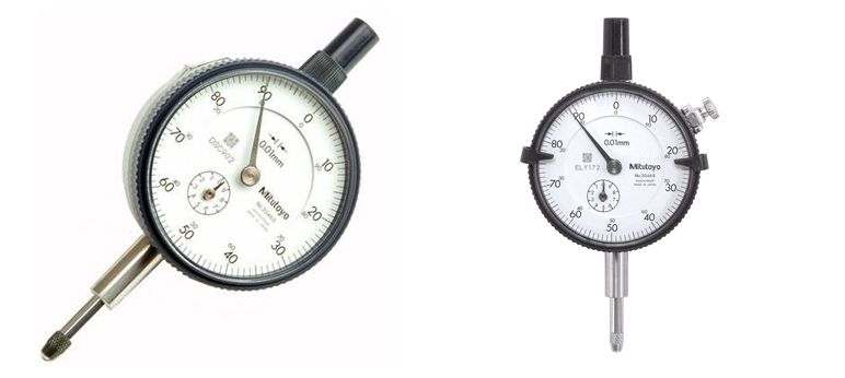 Dial indicator inspection in a mechanical measurement service environment