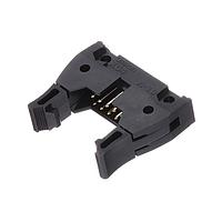 Omron Electronics XG4A-1034 Flat Cable Connectors Plug Long Lock 10P RightAngle 1Polarize
