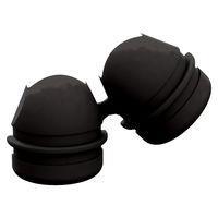 Essentra Components 23MP04KEZS Strain Relief EZ Strain Relief Bushing, Flat, SPT, .500 Hole