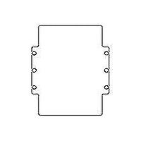 Molex / GWconnect 93604-0343 Enclosures, Boxes, & Cases METAL PLATE FOR S.N. 8024 8100.8434.0