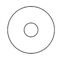 Essentra Components 17W05022 Flat Washer Flat Washer, .147 ID, .495 OD, .298 Thick