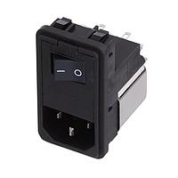 Schaffner FN382B-6-21 Inlets 6A MED SNAP IN-2FUSE POWER ENTRY MODULES