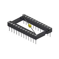 Mill-Max 110-43-624-41-801000 Open Frame 24P TIN PIN GLD CONT
