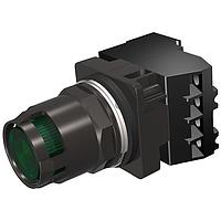 SIEMENS 52BT6J3ABV Push-to-Test ILLUM PB,EXT,NEMA4X, XF,480V LED,GRN,BJK