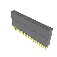 Samtec ESQ-120-44-G-D Sockets Elevated Socket Strip, 0.100" Pitch