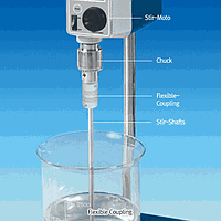 SciLab SL.StiC018 Stir-Coupling, Hi-flex, Φ12mm Chuck-rod, for-Φ12mm Stir-Shaft, Φ32×h60mm
