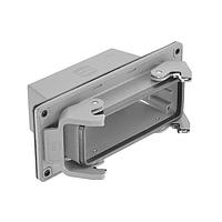 HARTING 19300241122 Housings 24B Pnl Fd Thru Hsng Double LeverM40