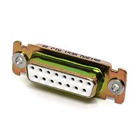 Cinch DAF15S D-Sub Connectors - Standard Density DSUB 15F SOD F GF ZINC