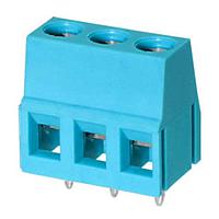 Same Sky (formerly CUI Devices) TB004-508-22BE Fixed Terminal Blocks Terminal block, screw type, 5.08 , horizontal, 22 poles, CUI Blue, slotted screw, PCB mount
