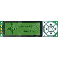 Matrix Orbital GLK19264A-7T-1U-YG-E Intelligent Graphic LCD 192x64 Blk Txt Y/G B/G Ext Temp,Rev 2.0