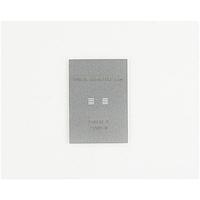 Chip Quik PA0032-S Sockets & Adapters TSSOP-8 Stainless Steel Stencil