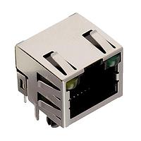 Wurth Elektronik 615008137421 Modular WR-MJ Feml Shld Hztl 8P8C Tab Up LED&EMI