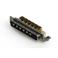 EDAC 629-13W6240-7T3 Mixed Contact D-Sub Connectors Right-angle Power Combo D-Sub Connector