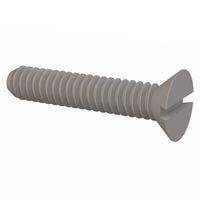 Essentra Components 021024A100 Slotted Countersunk 82 Slotted CSK Screw, #10-24 Thread, 1 Lg
