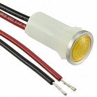 VCC 1092D3-12V Indicators PMI AMB SEMI-DOME 12V W/WIRES