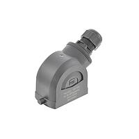 HARTING 19431100546 Hoods HAN-ECO 10B HD SG LV SD ENTRY M25 W/ GLN