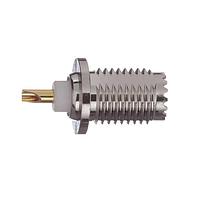 Amphenol RF 081-120-RFX Connectors MINI UHF SJACK BLKHD SOLDER CUP, 50 OHM