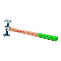 Toptul JFAB0133 Heavy Shrinking Hammer - Flat Face + Shrill Milled Square Face