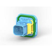 AMP Connectors - TE Connectivity 4-1703820-1 Housings 6POS, TAB 1.6X0.6, TAB HSG, ASSY