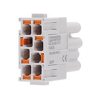 PHOENIX CONTACT 1424226 Inserts Contact Insert F 8 Position Push-In