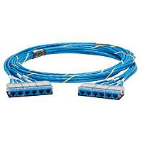 Panduit QXRBCBCBXX45 Cat 6a QN Cable Assembly, Cat 6A (SD), CMR, Blu
