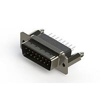 EDAC 627-015-341-256 D-Sub Connectors - Standard Density Vertical Metal Body D-Sub Connector